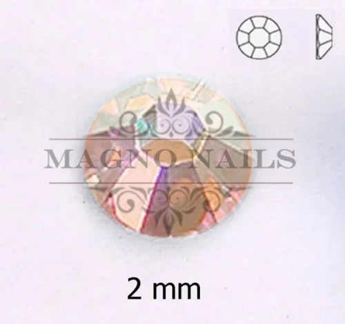 Glas Strasssteine rund - Light Pech AB Nail Art Nails Nagel Nögel Nailart